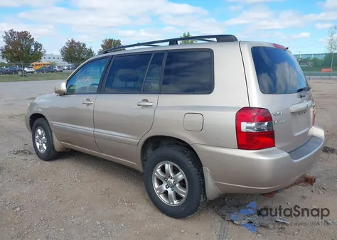 2007 Toyota Highlander V6 z USA, uszkodzony, nr VIN JTEHP21A970208210